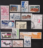 France 1986 - 15 Timbres N° 2393-2394-2398-2401-2402-2403-2405-2407-2409-2411-2412-2415-2417-2418-2419 - Usati