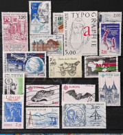 France 1986 - 17 Timbres N° 2393-2398-2401-2402-2403-2407-2409-2411-2412-2415-2416-2417-2419-2420-2421-2422-2428 - Usati