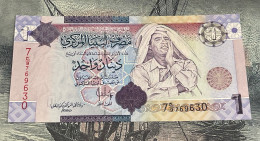 Libye - Libya 1 DINAR 2009 Pick 71 NEUF - UNC - Muammar Gaddafi - Libyen