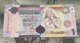 Libye - Libya 1 DINAR 2009 Pick 71 NEUF - UNC - Muammar Gaddafi - Libya