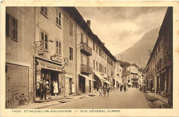 Dpts Div. -ref-BK623- Savoie - St Michel De Maurienne - Saint Michel De Maurienne -rue General Ferrié - Librairie Pascal - Saint Michel De Maurienne