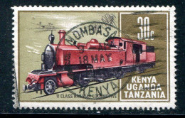 EST-AFRICAIN- Y&T N°214- Oblitéré (train) (très Belle Oblitération!!!) - Kenya, Uganda & Tanzania