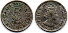 MA 25169  / Malaya 5 Cents 1961 TTB - Malesia