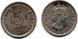 MA 25175  /   Malaya 5 Cents 1961 SUP - Malesia