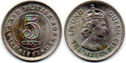 MA 25177  /   Malaya 5 Cents 1961 SUP - Malesia