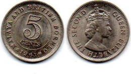 MA 25180  /   Malaya 5 Cents 1961 SUP - Malasia