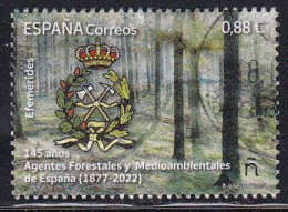 2023-ED. 5657 - 145 Años Agentes Forestales Y Medioambientales De España (1877-2022) - USADO - Oblitérés