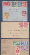 BASUTOLAND  - 3 Enveloppes - 1933-1964 Kronenkolonie