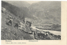 KLOSTERS: Schlappinthal Landwirtschaft ~1900 - Klosters