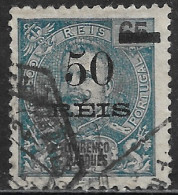 Lourenço Marques – 1905 King Carlos Surcharged 50 Réis Over 65 Réis Used Stamp - Lourenco Marques