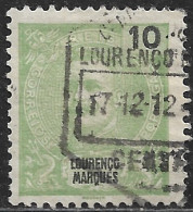 Lourenço Marques – 1898 King Carlos 10 Réis Used Stamp - Lourenco Marques