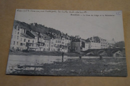 Bouillon 1918,le Pont De Liège Et La Maladerie,belle Carte Ancienne - Bouillon