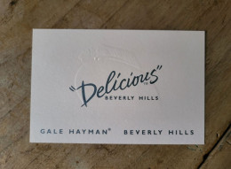 Carte Gale Hauman Beverly Hills Delicious - Profumeria Moderna (a Partire Dal 1961)