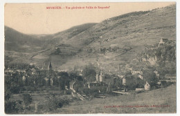 CPA - MEYRUEIS (Lozère) - Vue Générale Et Vallée De Roquedol - Meyrueis