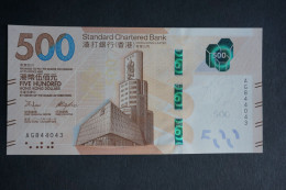 (M) HONG KONG 2018 Standard Chartered Bank 500 Dollars ($500) #AG844043 (UNC) - Hong Kong