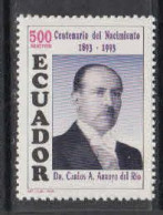 1993 Ecuador Dr. Arroyo Del Rio Complete Set Of 1 MNH - Ecuador