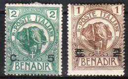 Somalie Italienne - 1906 & 1923 - 2 Timbres - Somalie