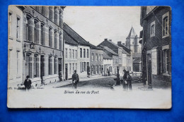 Bilzen 1907: La Rue Du Pont Très Animée - Bilzen