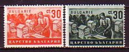 BULGARIA - 1940 - Labourage - 2v** - Neufs