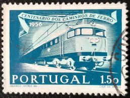 Portugal 1956 Chemins De Fer Caminhos De Ferro Train Yvert 832 O Used - Used Stamps