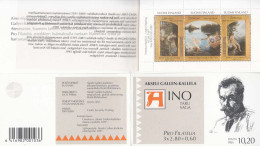 1997 Finland Art Paintings Gallen-Kakkela Complete Booklet Of 3 MNH - Neufs