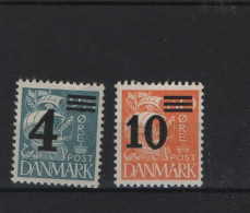 Dänemark Michel Cat,No. Mnh/** 215/216 - Unused Stamps