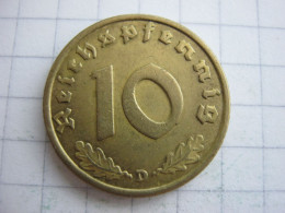 Germany 10 Reichspfennig 1937 D - 10 Reichspfennig