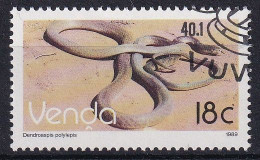 MiNr. 195 Südafrika, Venda    1989, 3. Juli. Freimarke: Reptilien - Mit ET-Eckstempel - Venda