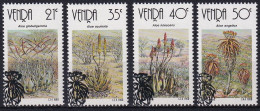 MiNr. 209 - 212 Südafrika, Venda    1990, 23. Aug. Aloen - Mit ET-Eckstempel - Venda