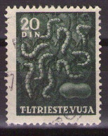 ITALIA - Trieste-Zona B - 1950 Mi  43 ANIMALS,ANIMALI DOMESTICI  - USED - Afgestempeld