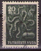 ITALIA - Trieste-Zona B - 1950 Mi  43 ANIMALS,ANIMALI DOMESTICI  - USED - Oblitérés