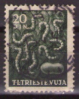 ITALIA - Trieste-Zona B - 1950 Mi  43 ANIMALS,ANIMALI DOMESTICI  - USED - Usados