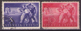 ITALIA - Trieste-Zona B -1950 Mi 44-45  1.MAGGIO  - USED - Oblitérés