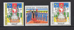 CENTRAFRIQUE N° 820A à 820C   NEUFS SANS CHARNIERE COTE 11.00€   SPORT BASKET BALL - Centrafricaine (République)