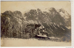 GRÖBMING, Orig. Photo AK Von Kuranstalt M. Grimming - Gel. 1925, 700 Kronen Inflamarke - Gröbming