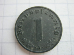 Germany 1 Reichspfennig 1942 A - 1 Reichspfennig