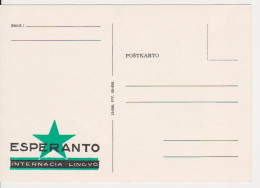 ESPERANTO 1966 POSTCARD - Esperanto