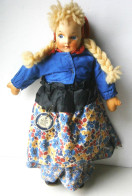 Vintage "KATERINA OF THE TYROL" Cloth Doll Made By JUNEL NOVELTIES - Poupées