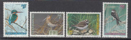 1993 Luxembourg Endangered  Birds Oiseaux Kingfisher Complete Set Of 4  MNH - Ongebruikt