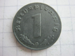 Germany 1 Reichspfennig 1943 G - 1 Reichspfennig