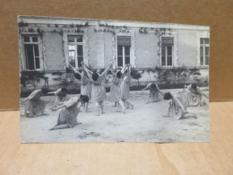 ANGOULEME (16) Carte Photo Ecole Normale Jeunes Filles Spectacle De Danse - Angouleme