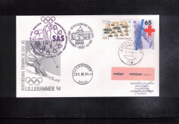 Netherlands 1994 Olympic Games Lillehammer - Departure Flight Of Netherlands Olympic Team To Lillehammer - Invierno 1994: Lillehammer