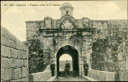 1910 CARTE POSTALE ALMEIDA GUARDA BEIRA ALTA PORTUGAL VELO POSTCARD TARJETA POSTAL - Guarda