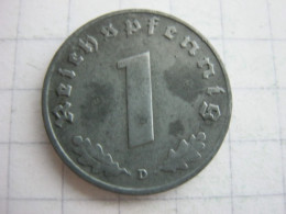 Germany 1 Reichspfennig 1942 D - 1 Reichspfennig