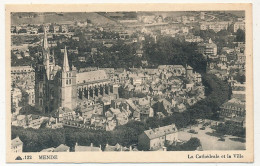 CPA - MENDE (Lozère) - La Cathédrale Et La Ville - Mende