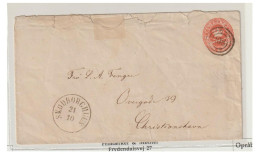 DANEMARK --Entier Postal à 4 öre - Entiers Postaux