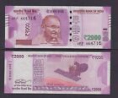INDIA -  2017 2000 Rupees UNC  Banknote - India