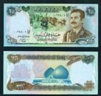 IRAQ -  1986 25 Dinars UNC  Banknote - Irak