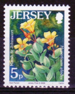Jersey 1976 Single Stamp From The Wild Flowers Set In Unmounted Mint - Jersey