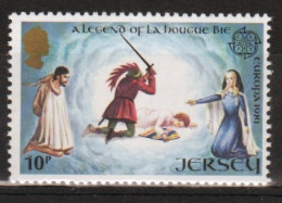Jersey 1981 Single Stamp From The EUROPA Stamps - Folklore Set In Unmounted Mint - Jersey